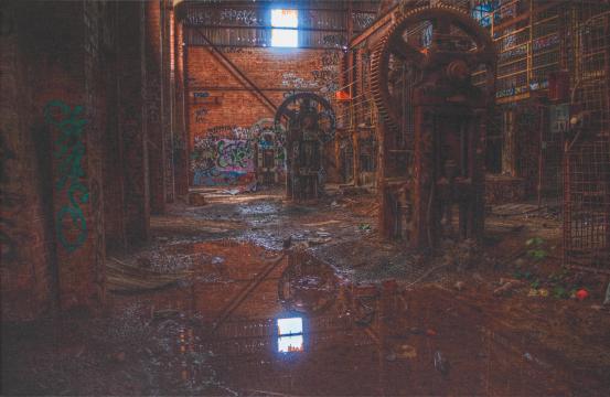 Image: Rusted cogs slow productivity
