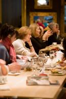 Gallery visitors dining in the Tea Room at NGV International.
&copy; National Gallery of Victoria, Melbourne
