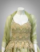 BERIL JENTS, Sydney (fashion house); Beril JENTS (designer)
Evening dress and stole (c. 1955) (detail)
silk (chiffon), silk (organdie), metal, plastic, synthetic fibres, cellophane
(a) 111.0 cm (centre back)
33.5cm (waist, flat) (dress)
(b) 235.0 x 79.0 cm (stole)

National Gallery of Victoria, Melbourne
Purchased NGV Foundation, 2008
2008.21.a-b


