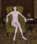 John BRACK
Nude in an armchair 1957 
oil on canvas
127.6 x 107.4 cm

National Gallery of Victoria, Melbourne
Purchased, 1957
3754-4

&copy; Helen Brack 
