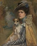 Rupert BUNNY
Portrait of the artist's wife (c. 1902) 
oil on canvas
81.5 x 65.7 cm

National Gallery of Victoria, Melbourne
Felton Bequest, 1946
1684-4


