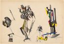 Robert KLIPPEL
(Untitled) 1955 
collage of cut printed illustrations, gouache and pencil
37.8 x 55.6 cm (sheet)

National Gallery of Victoria, Melbourne
Gift of James Mollison, 1981
P54-1981

&copy; Andrew Klippel
