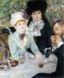 Pierre Auguste RENOIR
French 1841-1919
After the luncheon
(La fin du d&eacute;jeuner) 1879
oil on canvas
100.5 x 81.3 cm
St&auml;del Museum, Frankfurt
Acquired in 1910
