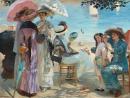 Rupert Bunny
Beautiful afternoon in Royan (La Bel Apres Midi, Royan) c1910 
oil on canvas 
114.3 x 152cm 
Private collection
