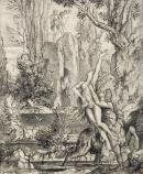 The abduction of Deianira. Composition study 
black chalk, pencil
24.2 x 19.7 cm
Mus&eacute;e Gustave Moreau (Des. 704)

&copy; Photo RMN  Ren&eacute;-Gabriel Oj&eacute;da