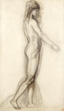 Gustave Moreau
French 1826-1898
Salom&eacute; 
pen and brown ink, pencil on glued-down tracing paper
44.5 x 26.0 cm
Mus&eacute;e Gustave Moreau (Des. 1588)
&copy; Photo RMN - Ren&eacute;-Gabriel Oj&eacute;da