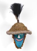 Tolai people, East New Britain Province, Papua New Guinea
Alor mask (1970s) 
wood, feathers, plant roots, cane, fibre, synthetic polymer paint, polyester and cotton
(a-b) 65.2 x 39.5 x 42.7 cm (overall) (variable)

National Gallery of Victoria, Melbourne
Presented through the NGV Foundation by Todd Barlin, Governor, 2005
2005.389.a-b

&copy; Tolai people
