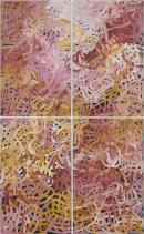 Emily Kam Kngwarray
Anmatyerr
Anwerlarr angerr (Big yam) 1996 


synthetic polymer paint on canvas
(a-d) 401.0 x 245.0 cm (overall)


National Gallery of Victoria, Melbourne
Purchased by the National Gallery Women's Association to mark the directorship of Dr Timothy Potts, 1998
1998.337.a-d


&copy; Emily Kam Kngwarray/Licensed by VISCOPY, Australia
