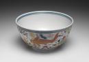 CHINESE
Bowl Ming dynasty, Jiajing period 


porcelain, enamel
8.3 x 15.7 cm diameter


National Gallery of Victoria, Melbourne
Felton Bequest, 1939
3924-D3



