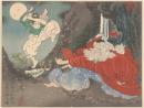 Tsukioka YOSHITOSHI
The king of the Tengus teaching martial arts to Yoshitsune 1886 


colour woodblock (diptych)
(a-b) 35.5 x 46.7 cm (image) (overall)
(a-b) 35.6 x 47.7 cm (sheet) (overall)


National Gallery of Victoria, Melbourne
Purchased, 1993
AS2.a-b-1993



