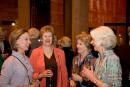 Cornelia Goode, Andrea King, Caroline Brain and Angie Gunn celebrate the NGV Voluntary Guides 40th anniversary event in the Great Hall in August 2008.
&copy; National Gallery of Victoria, Melbourne
