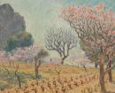 Rupert Bunny
Australia 1864-1947, lived in Europe 1884-1933
Landscape (Cassis) (c. 1931)
Les Landes, France
oil on canvas
38.0 x 36.4 cm
Private collection
&copy; Queensland Art Gallery