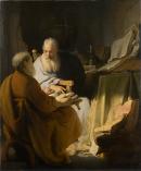 REMBRANDT Harmensz. van Rijn
Two old men disputing (1628) 


oil on wood panel
72.4 x 59.7 cm


National Gallery of Victoria, Melbourne
Felton Bequest, 1936
349-4



