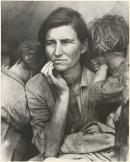 Dorothea LANGE
Migrant Mother, Nipomo, California 1936; (c. 1975) {printed} 


gelatin silver photograph
49.4 x 39.6 cm (image)
50.6 x 40.7 cm (sheet)


National Gallery of Victoria, Melbourne
Purchased, 1975
PH90-1975



