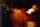 Curtains of fire. Test firing at the Nymphea oil rig in Bass Strait