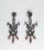 Pair of earrings