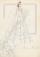 Design for the wedding dress of Her Royal Highness the Princess Elizabeth