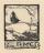 Bookplate: R.McCowan Russell (Ship sailing in rough sea)