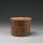 Vase with seated ruler and two glyph bands