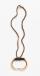 Double pig tusk necklace