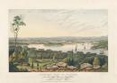 Distant view of Sydney, from the Light House at South Head, New South Wales
