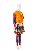 Sweater, leggings & brooch