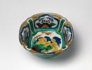 Bowl with design lion dog design
