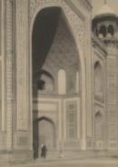 The gate of the Taj Mahal, Agra