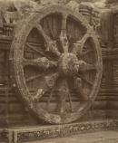 Wheel of the Sun God Chariot, Kanarak, Puri, South India
