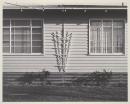 No title (Front of house with garden decoration)
