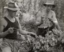 Victor Ray Smith (left) and brother John, from Kempsey, NSW.