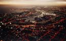 West to docklands 1000 feet