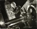 Lathe operator at Marweight, Burnley, Melbourne