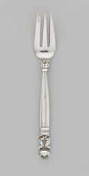 Acorn, cake fork
