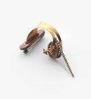 Progress, brooch