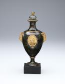 Covered vase
