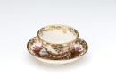 Teabowl and saucer