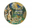 Diana slaying the Niobids, plate
