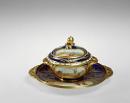 Covered bowl and stand