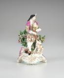 Muscian figure, woman