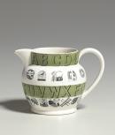 Alphabet pattern, jug