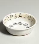 Alphabet pattern, bowl