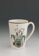 Garden implements pattern, Lemonade set, beaker