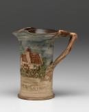 Jug commemorating Captain Cook's Cottage