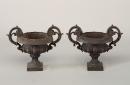 Pair of garden urns