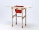 Work table, from the Gallia apartment boudoir