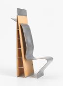 Timber and aluminium chair