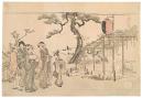 Opening of the Tenman Shrine at Kameido