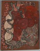 Men in a bushfire