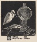 Lionel Lindsay, ex libris